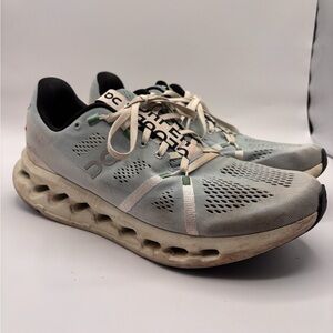 On Womens Cloudsurfer Blue Running Shoes Sneakers Size 10.5